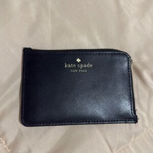 Black Kate Spade wallet card holder